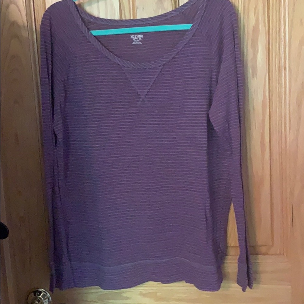 Mossimo long sleeve striped tee